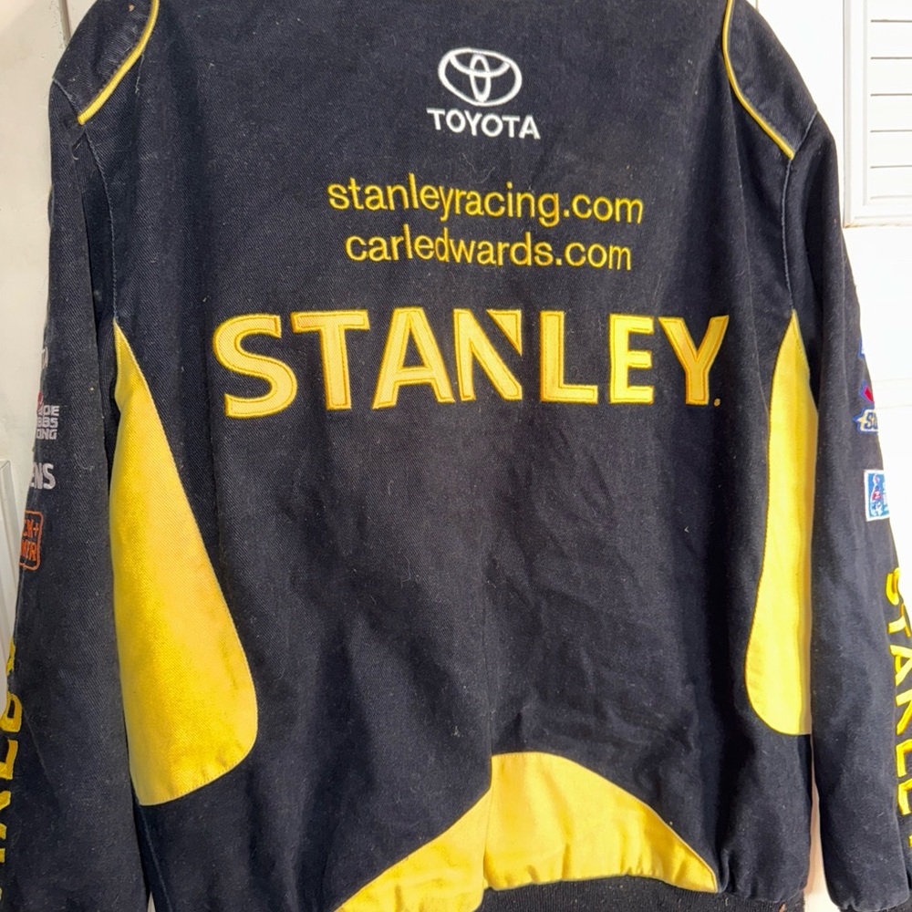 Stanley Black and Yellow Racing Jacket - Picture 4 of 8